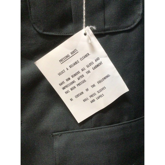 NWT Army Military Service Uniform Mens 40L Coat Blazer Jacket Wool Green ~788A - Picture 7 of 8